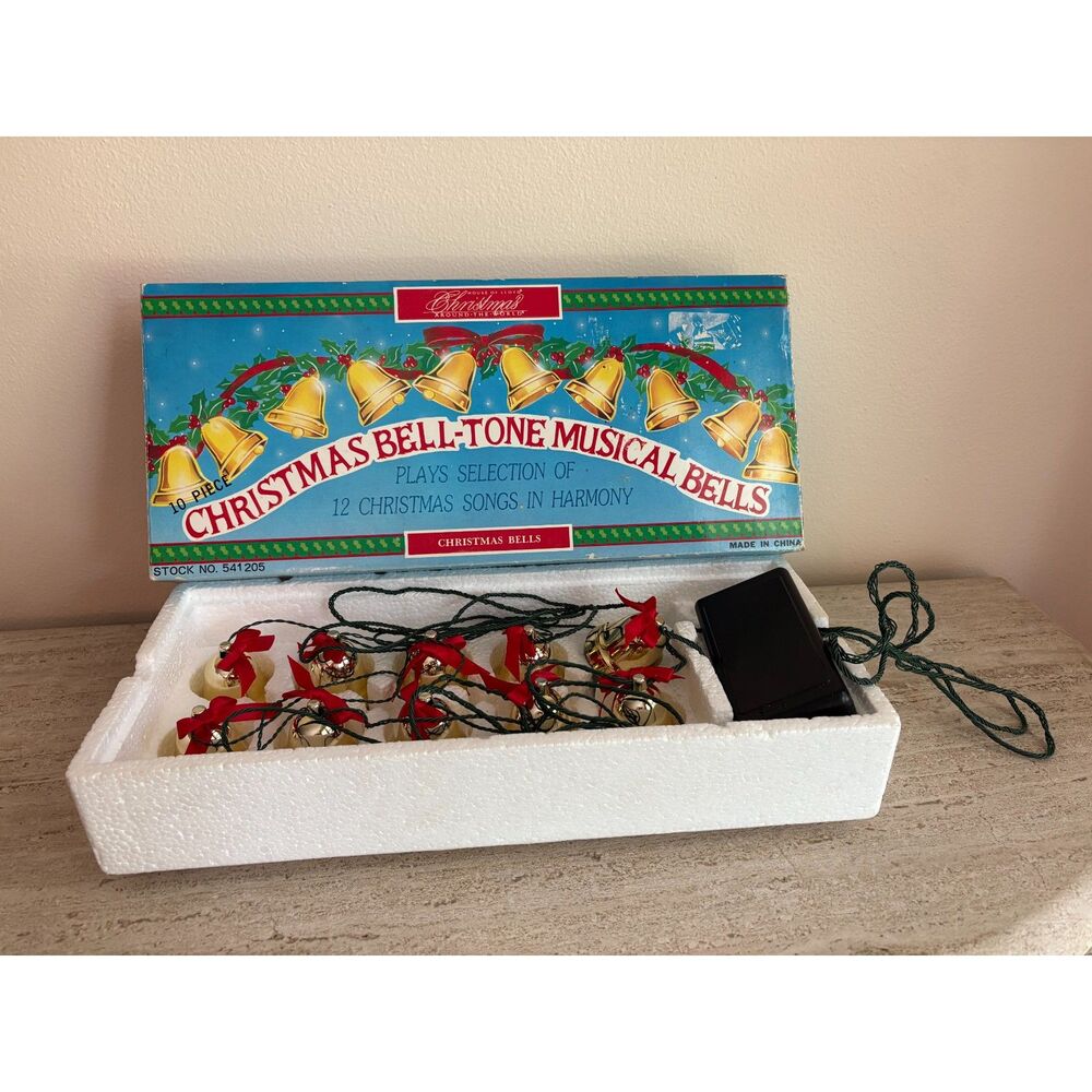 VTG NIB House of Lloyd Christmas Bells